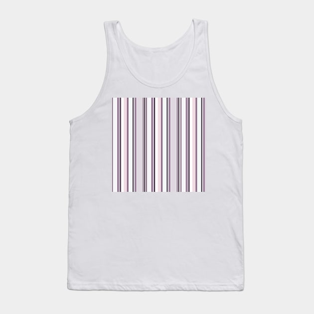 Vertical stripes in purple color harmony Tank Top by SamridhiVerma18